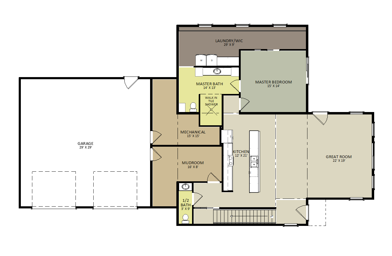 Ripley First Floor Floor Plan